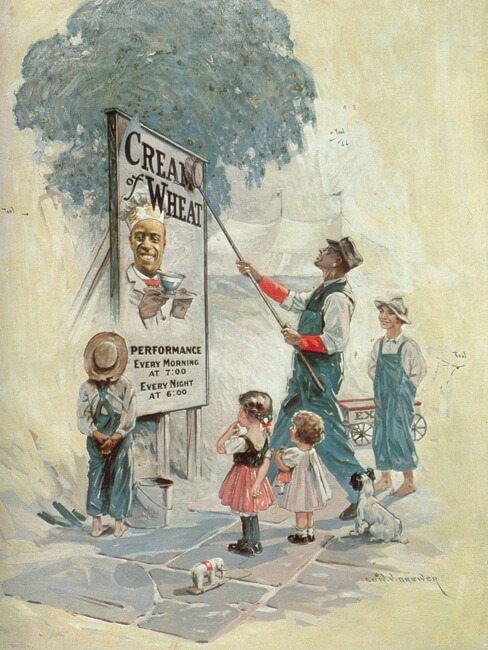 Edward V. Brewer - 1916Circus Day, Medium: Oil on canvas.