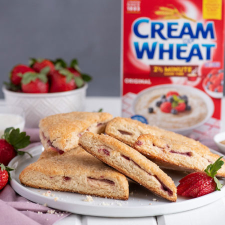 Image of Cream of Wheat® Strawberry Scone Recipe