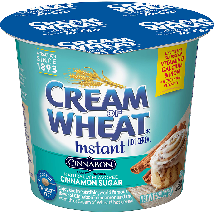  Cream of Wheat Instant Cinnabon and Maple Brown Sugar