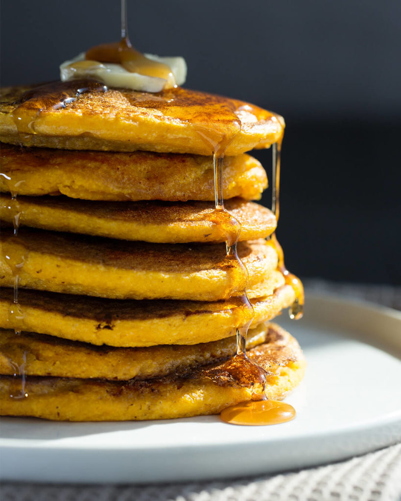 Our Gluten free pumpkin pancakes recipe features Cream of Rice for good nutrition.