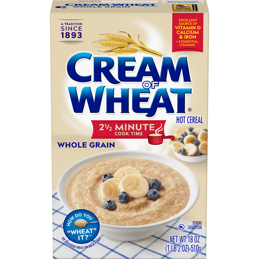 Instant Cream of Wheat Whole Grain: A Heart-Healthy Breakfast Choice